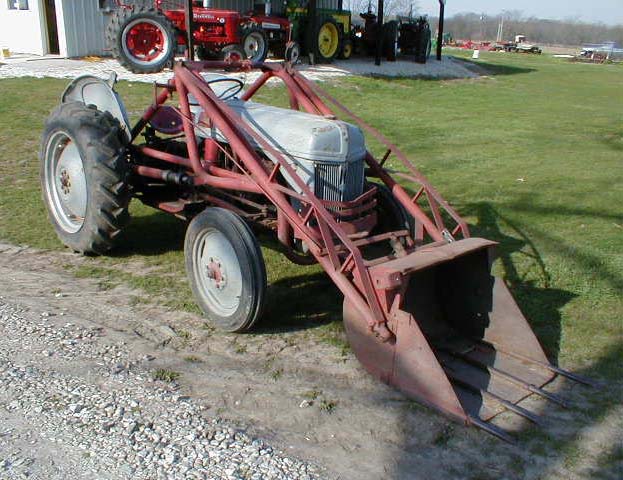 Rear tire size 8n ford tractor #5