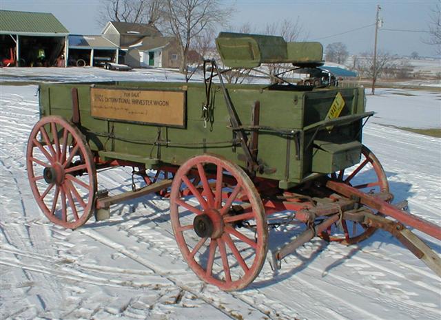 Antique Wooden Farm Wagon