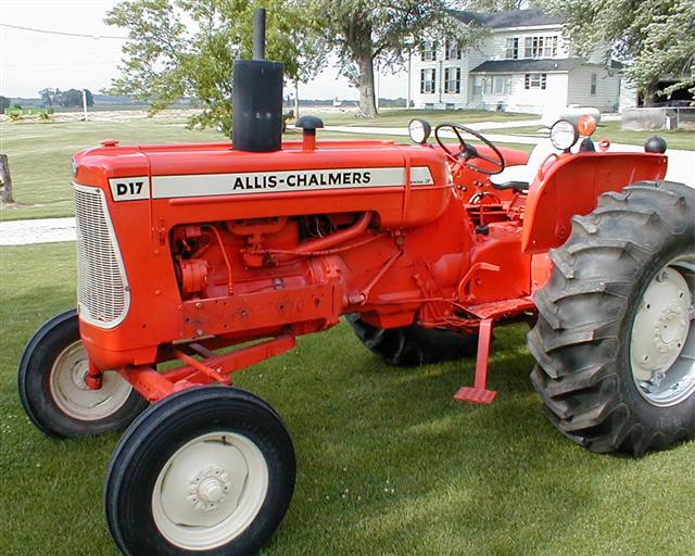 Restored 1966 AC Allis Chalmers Series IV D17 tractor for sale