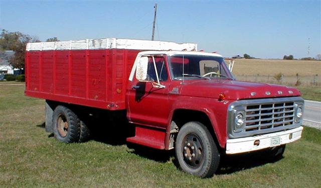 Ford grain truck #1