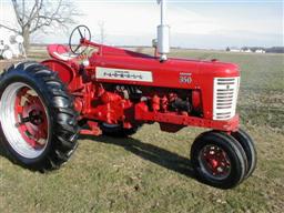 Restored Farmall 350 Diesel Tractor  from chats tractors 