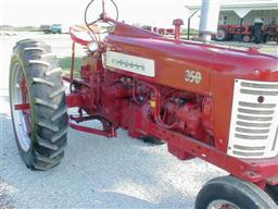 Where is the serial number on a Farmall tractor?
