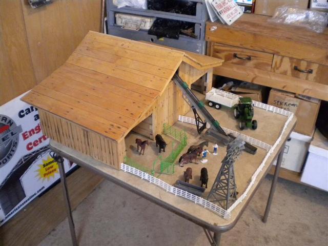 Farm Toy Sheds for Sale http://www.chatstractors.   com/1531-Wooden-Toy 